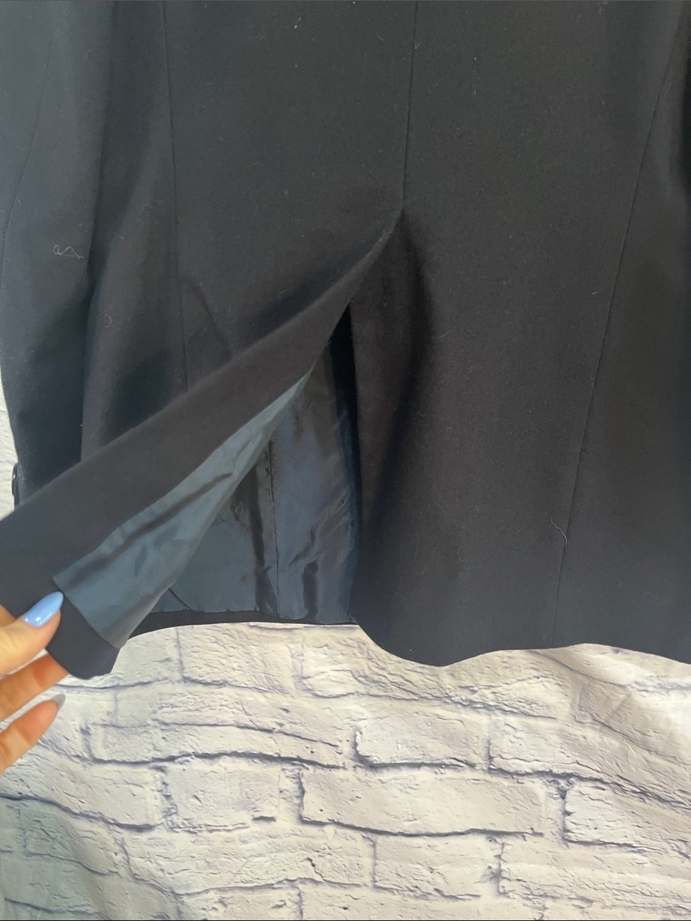 Vintage Callaghan Italian Designer Blazer 1980’s-1990’s Wool IT 42 US 6 - Picture 5 of 10